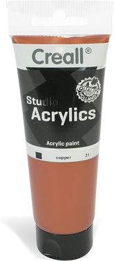 Creall Acrylics Studio Tube 120ml 21 Copper - Al Masam Stationery LLC